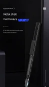 Metal Sanat Bıçağı - 60 Derece Siyah Bıçak 2 Paket ABS Kasa - 2036S - 5