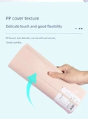 A3 Dosya Klasörü - [2 Paket] Pembe Mavi - 40 Sayfa Etiketli - 12