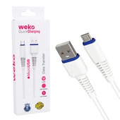 Weko WK-22020 USB To Micro USB Telefon Şarj Kablosu thumbnail 1