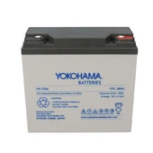 Yokohama YH-122.4 12 Volt - 24 Amper Elektrikli Bisiklet Aküsü (180x76x167 mm) thumbnail 2