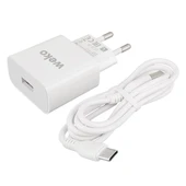 Weko WK-21435 M7 2.1 Amper Telefon Şarj Adaptörü + Type-C Kablo - 4