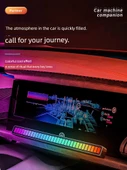 Ses Kontrollü RGB Ses Alma Lambası - Tremolo Siyah APP ile Tak-Çalıştır Çift Kullanım 2 Paket - 4