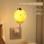 Ses Kontrolsüz LED Gece Lambası - Küçük Dinozor - 1
