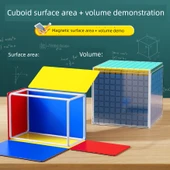 Dikdörtgen Prizma Yüzey Alanı ve Küp Göstergesi - Matematik Öğretim Aracı thumbnail 1