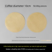 Ateşe Dayanıklı Yüksek Sıcaklık Dirençli Tavan Lambası Kapağı - Kahverengi 10cm (2 Paket) - 1