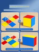 Dikdörtgen Prizma Yüzey Alanı ve Küp Göstergesi - Matematik Öğretim Aracı thumbnail 4