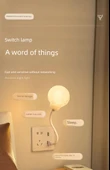 Akıllı Ses Kontrol LED Gece Lambası - Ay Işıkları - 7