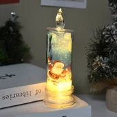 Noel LED Mum Işığı - Stil 3 - Küçük 5.5x15 - Tatil Dekorasyonu - 1