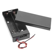 Powermaster  2'li AA Kapaklı Switch'li Pil Yuvası (IC-233C - 2