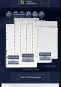 A5 Gevşek Yaprak Defter - Yatay Çizgi - 300 Sayfa - 8