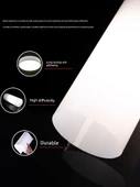 Şeffaf Lamba Abajur - Süt Beyaz - 1m * 0.3mm - 4
