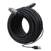 Philips SWL6122B/93 4K 60 Hz 15 Metre Usb Güç Kablolu HDMI Görüntü Kablosu - 2