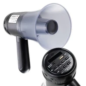 Westa WM-72UMP 30 Watt Mini Melodili Blueooth Ses Kayıt USB Şarjlı Bataryalı Horn Megafon - 1