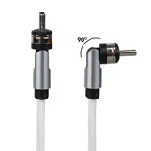 Powermaster PM-25905 Beyaz 3in1 (Type C- Lightning-Micro Usb) Manyetik Uç Taşınabilir Şarj Kablosu thumbnail 2