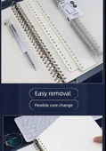 A5 Gevşek Yaprak Defter - Yatay Çizgi - 300 Sayfa - 10