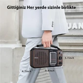 MagicVoice USR11 Portatif Analog Radyo FM-USB-SD/MMC-AUX (88-108 FM Frekans Aralığı) - 5