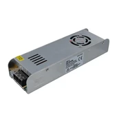 Ledx ALN-M1230S 12 Volt 30 Amper 360 Watt Fanlı Slim Metal Kasa Adaptör 225x65x38mm thumbnail 2