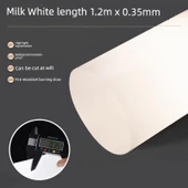 Akrilik Lamba Abajur - Süt Beyaz (1.2m * 0.35mm) - 1
