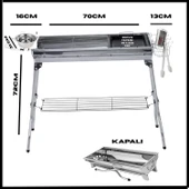 Uyguna-Yakala Silver -Portatif Katlanabilir Mangal -MLZ.360 - 1