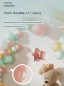 Şeffaf Deli Küçük Daire Etiket Yapıştırıcı - Çiftli Yapıştırma - 2 Rulo - 20 Metre - 3