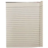 A5 Boyutunda Siyah Kapaklı Defter - 80 Sayfa - 1 Paket - 6