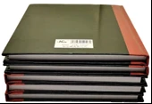 A5 Boyutunda Siyah Kapaklı Defter - 80 Sayfa - 1 Paket - 2