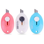 Powermaster PM-14375 Çelik Bıçaklı Mini Tekli Falçata Maket Bıçağı - 1