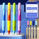 0.9mm Mekanik Kalem - Yeni Renk Sistemi Tek Paket +20 Kurşun - 1
