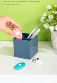 Mini Sanat Bıçağı - Açık Mavi - 6cm Sap - 1cm Bıçak - 1 Adet - 12