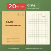 İlkokul Defteri 36K Tek Taraflı Kalınlaştırılmış Renkli Göz Koruma - 20 Kafes thumbnail 1