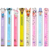 Çizgi Film Dalgalı Cetvel - 30 Karışık thumbnail 6