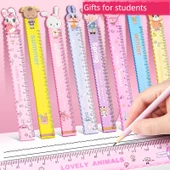 Çizgi Film Dalgalı Cetvel - 30 Karışık thumbnail 8