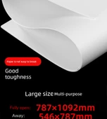 Büyük Karton Kağıt - Siyah Karton 230g Tam Açık (Kalın) 10 Sayfa - 9