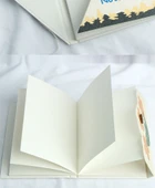 Nepal El Yapımı Retro DIY Defter - Pony + Yağlı Boya Kalemi Seti - 10