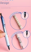 Mekanik Kalem Seti - 4 Derin Mavi Gezegen - 0.5mm - 5 Yedek Uçlu - 11