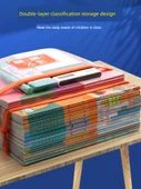 İlk Sınıf Ders Kitabı Dosya Çantası - Çift Katman - 1 Paket (İngilizce) - 4