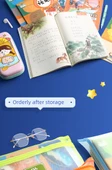 İlk Sınıf Ders Kitabı Dosya Çantası - Tek Katman - 5 Paket (Dil + Sayı + İngilizce + Kapsamlı + Ödev) - 9