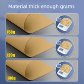 A4 Belge Kapağı Seti - 150g Ahşap Pulp - 50 Adet - Yatay Versiyon Kapaklı - 6554 - 5