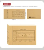 A5 Belge Kapağı Seti - 210-148.5 - 10 Paket - Harcama Talebi - 8