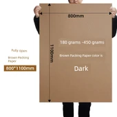 Kraft Kağıt Rulo - 120g 0.787m x 30m - 6