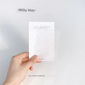 Yazı İndeksi Sanatsal Altlık - Galaksi Samanyolu 74x105mm Defter - 1