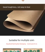 Kraft Kağıt Rulo - 120g 0.787m x 30m - 11