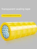 Şeffaf Sarı Paketleme Bantı - 4.5cm Genişlik - 30M - 1 Rulo - 4
