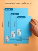 El Yapımı Silikon Pad - A4*4+A5*3+B6*3 - 10 Parça - 6