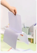 A4 Şeffaf Kelepçe Dosya - 10 Paket - 10mm Su Damlası Kelepçe - 9