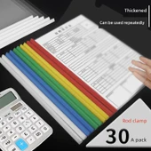 A4 Dosya Klasörü - 50 Paket Beyaz Üçgen Çubuk - 60 Sayfa - 2