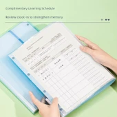 A3 Test Kağıdı Depolama Defteri - 40 Sayfa - Yeşil, Mavi ve Kırmızı (Üçlü Paket) - 3