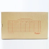 Asit İçermeyen Sertifika Kutusu - 25 Adet - 260x150x40mm - Kırmızı Yazı - 4