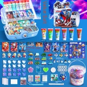Krema Yapıştırıcı Guka Aksesuarları - Küçük Boy 3D Yama Karışımı 10 - Yapıştırıcı ile - 6