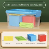 Matematik Öğretim Araçları - Sayı Anlama ve Sayma Blokları - Depolama Kutulu Sıcak Satış - 1